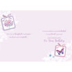 Picture of TO A VERY SPECIAL GRANDDAUGHTER BIRTHDAY CARD